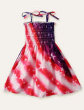 Independence Day Printed Sleeveless Dress - Mini Taylor