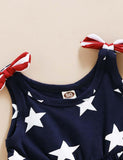 Independence Day Star Print Striped Dress - Mini Taylor