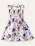 Independence Day Star Printed Dress - Mini Taylor