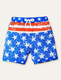 Independence Day Star Printed Sports Set - Mini Taylor