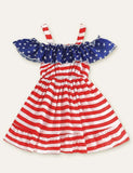 Independence Day Striped Dress - Mini Taylor