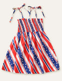 Independence Day Striped Dress - Mini Taylor