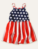 Independence Day Striped Strap Dress - Mini Taylor