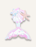 Ivory Mermaid Embroidered Dress - Mini Taylor
