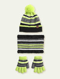 Knitted Hat + Scarf + Gloves Three-Piece Set - Mini Taylor