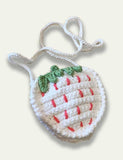 Knitted Strawberry Crossbody Bag - Mini Taylor