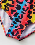 Leopard Print Color Swimsuit - Mini Taylor
