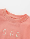 Letter Print Pullover Sweatshirt - Mini Taylor