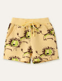 Lion Printed Shorts - Mini Taylor