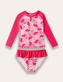 Long Sleeved Split Body Swimsuit - Mini Taylor