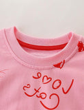 Love Full Printed Sweatshirt - Mini Taylor