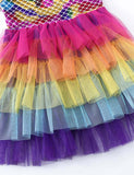 Mermaid Mesh Party Dress - Mini Taylor