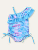 Mermaid Printed One-Piece Swimsuit - Mini Taylor