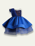 Mesh Sequin Party Dress - Mini Taylor