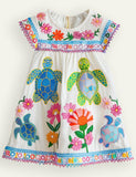 Turtle Appliqué Dress