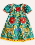 Leopard Printed Dress - Mini berni