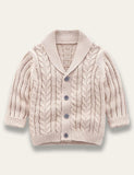 Multicolor Handsome Knit Cardigan - Mini Taylor