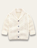 Multicolor Handsome Knit Cardigan - Mini Taylor