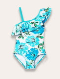 One-shoulder Ruffled One-piece Swimsuit - Mini Taylor