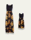 Patchwork Vest Family Matching Dress - Mini Taylor