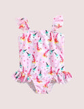 Costume da bagno unicorno rosa