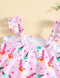 Pink Unicorn Swimsuit - Mini Taylor