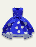 Polka Dot Printed Party Dress - Mini Taylor