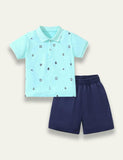 Polo Collar Shirt Suit - Mini Taylor