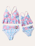 Printing Family Matching Swimsuit - Mini Taylor