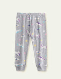 Pure Cotton Cartoon Slim-Fit Cartoon Pajama Pants - Mini Taylor