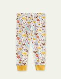 Pure Cotton Cartoon Slim-Fit Cartoon Pajama Pants - Mini Taylor