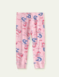 Pure Cotton Cartoon Slim-Fit Cartoon Pajama Pants - Mini Taylor