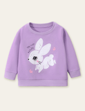 Rabbit Print Sweatshirt - Mini Taylor