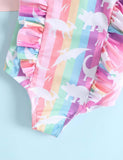 Rainbow Dinosaur Swimsuit - Mini Taylor