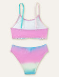 Rainbow Gradient Color Swimsuit - Mini Taylor