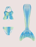 Rainbow Mermaid Tail Swimsuit Set - Mini Taylor