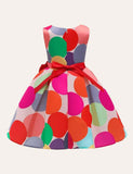 Rainbow Polka Dot Party Dress - Mini Taylor