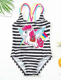 Rainbow Unicorn One-Piece Swimsuit - Mini Taylor