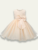 Rose Bow Party Dress - Mini Taylor