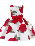 Rose PrintedParty Dress - Mini Taylor