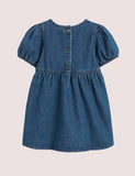 Round Neck Denim Dress - Mini Taylor