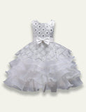 Ruffled Bow Party Dress - Mini Taylor