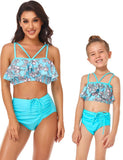 Ruffled Family Matching Swim Suit - Mini Taylor