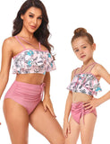 Ruffled Family Matching Swim Suit - Mini Taylor