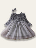 Sequined Princess Dress - Mini Taylor