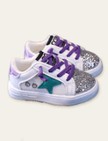 Sequined Star Casual Sneakers - Mini Taylor