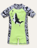 Shark Dinosaur One-Piece Swimsuit - Mini Taylor