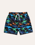 Shark Full Printed Swimming Shorts