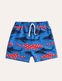 Shark Full Printed Swimming Shorts - Mini Taylor