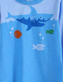 Shark Printed pajamas - Mini Taylor